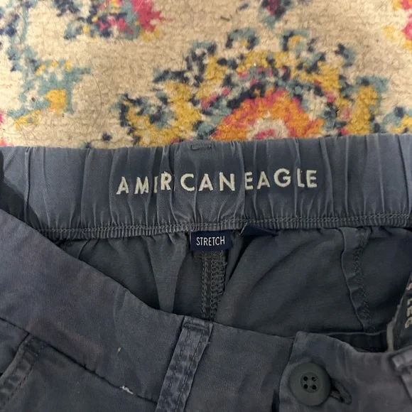 American Eagle Outfitters Slate Gray Stretch Pants - Picture 4 of 4